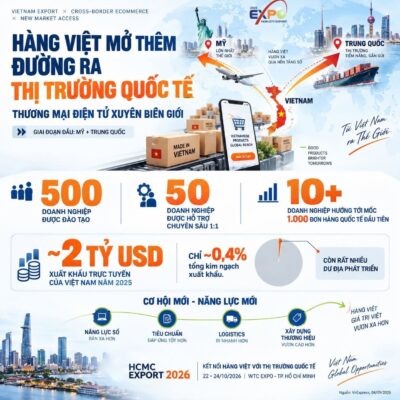 Hàng Việt Mở Thêm Đường Ra Thị Trường Quốc Tế Qua Thương Mại Điện Tử