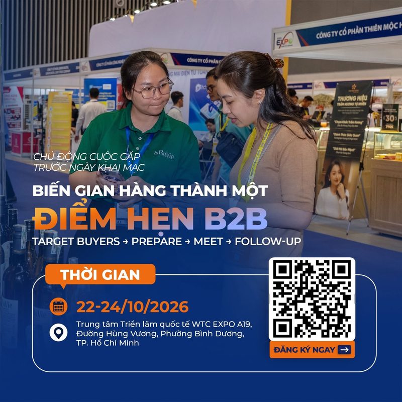 Gian Hàng Không Chỉ Để Trưng Bày – Hãy Biến Thành Điểm Hẹn B2B